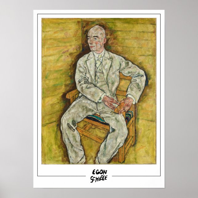 Egon Schiele Fine Art #456-2 Poster (Vorne)