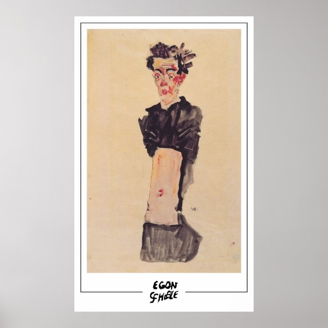 Egon Schiele Fine Art #489-2 Poster (Vorne)