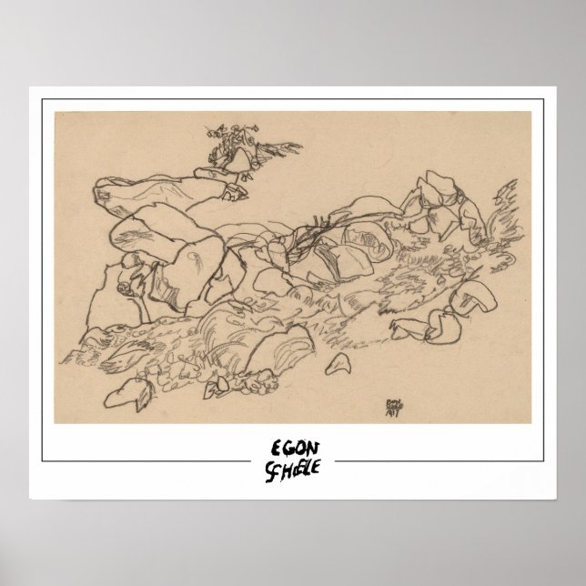 Egon Schiele Fine Art #560-2 Poster (Vorne)