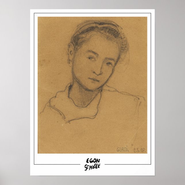 Egon Schiele Fine Art #565-2 Poster (Vorne)