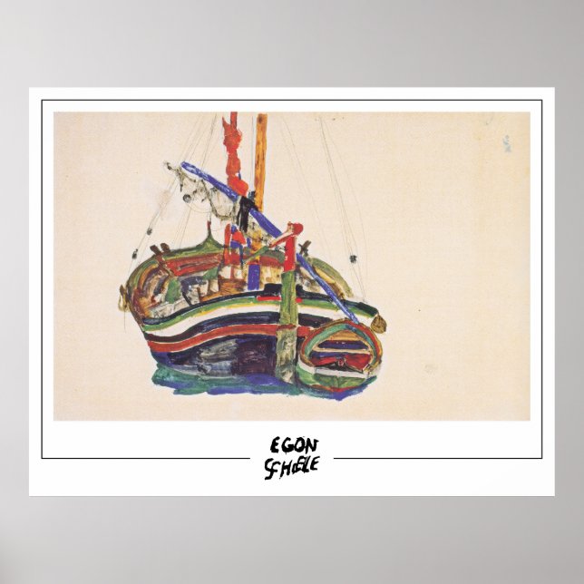 Egon Schiele Fine Art #69-2 Poster (Vorne)
