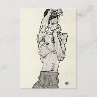 Egon Schiele II. Begleitkarte