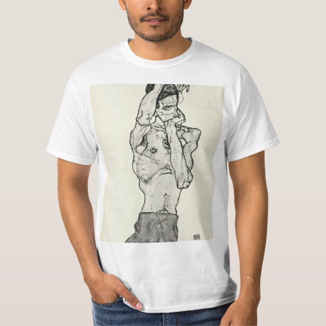 Egon Schiele - T-Shirt (Vorderseite)