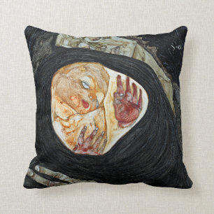 Egon Schiele Tote Mutter I Kissen