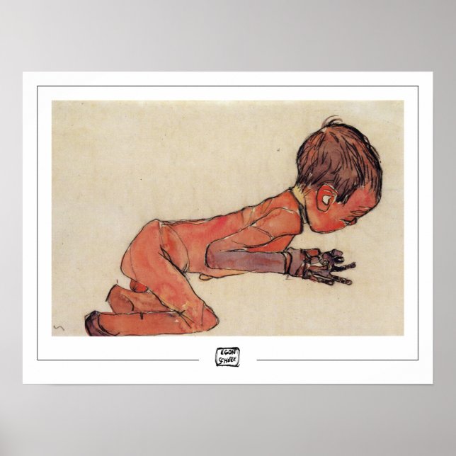 Egon Schiele Zedign Art Poster #269-2 (Vorne)