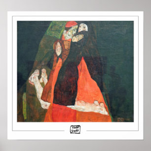 Egon Schiele Zedign Art Poster #9-3