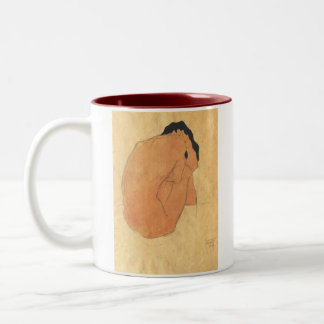 EGON SCHIELE ZWEIFARBIGE TASSE