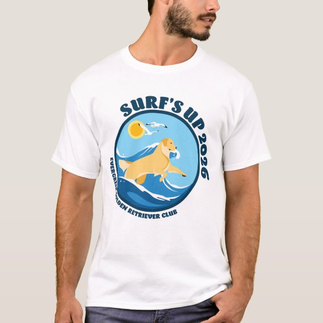EGRC Surfs Up Mens T-shirt (Vorderseite)