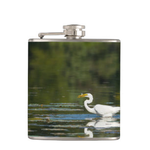 Egret Fish Fest Flachmann