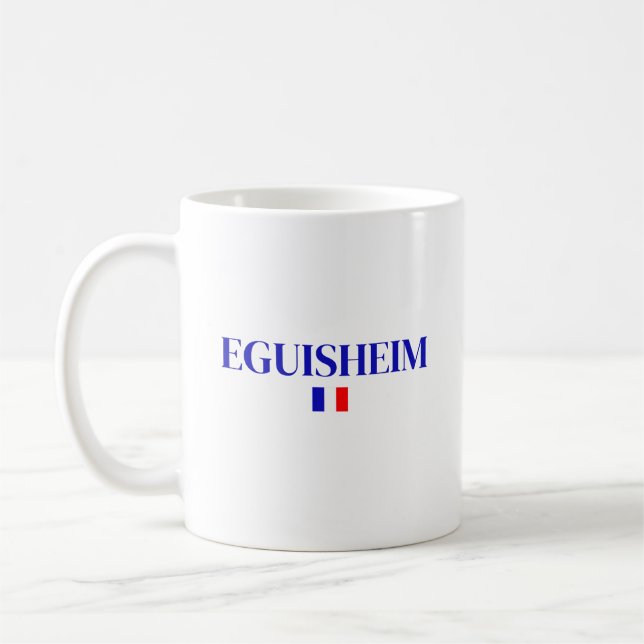 EGUISHEIM Frankreich Kaffeetasse (Links)