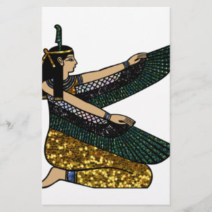 egypische Göttin Briefpapier