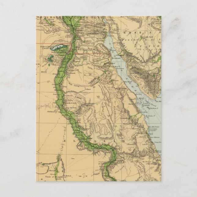 Egypt 5 postkarte (Vorderseite)