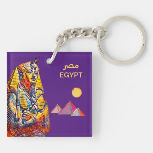 EGYPT Chine - Porte - clé acrylique