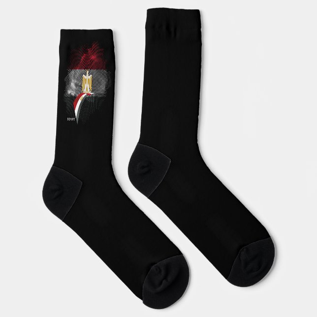Egypt flag socken (Rechts)