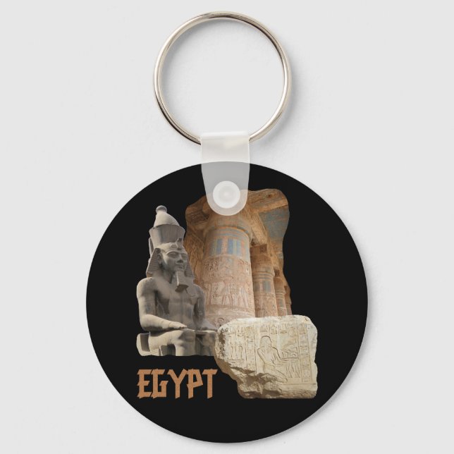 EGYPT Foto Collage Schlüsselanhänger (Vorderseite)