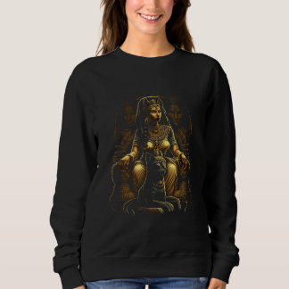 Egypt Mythology Ancient Egypt Cleopatra Queen Egyp Sweatshirt