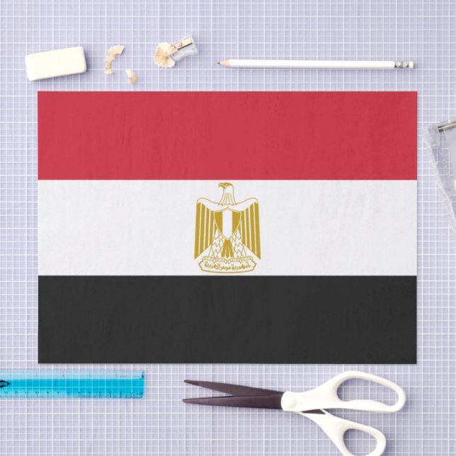 Egypt paper tissue, Egyptian Flag tissue paper Seidenpapier (Handwerk)