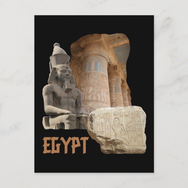 EGYPT photo collage carte postale (Devant)