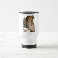 EGYPT photo collage tasse - choisir style & couleu