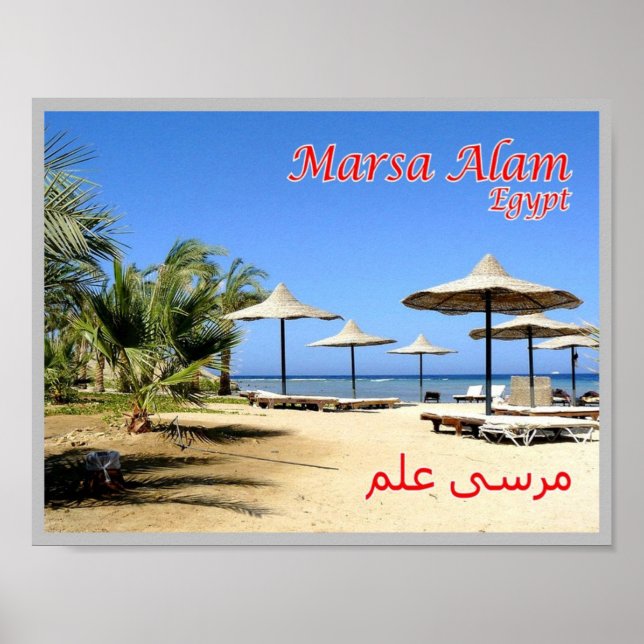 Egypt - Red Sea - Marsa Alam - Poster (Vorne)