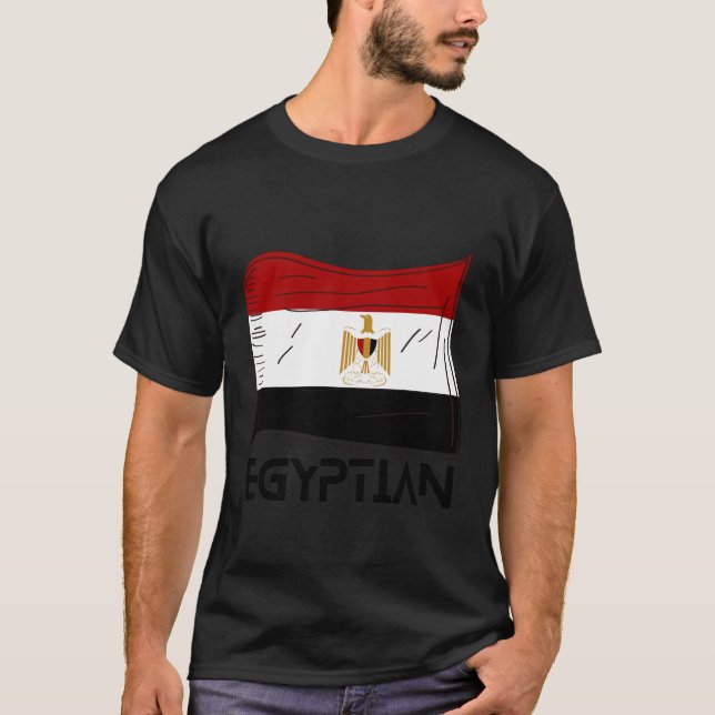 Egyptain Flag T-Shirt (Vorderseite)