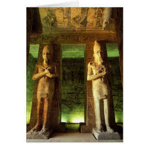 Égypte, Abu Simbel, Statue de Ramsès II,
