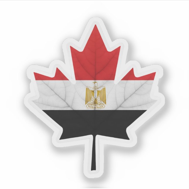 Egyptian Canadian Aufkleber (Vorderseite)