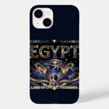 Egyptian Eye of Horus Cosmic Pyramid Art