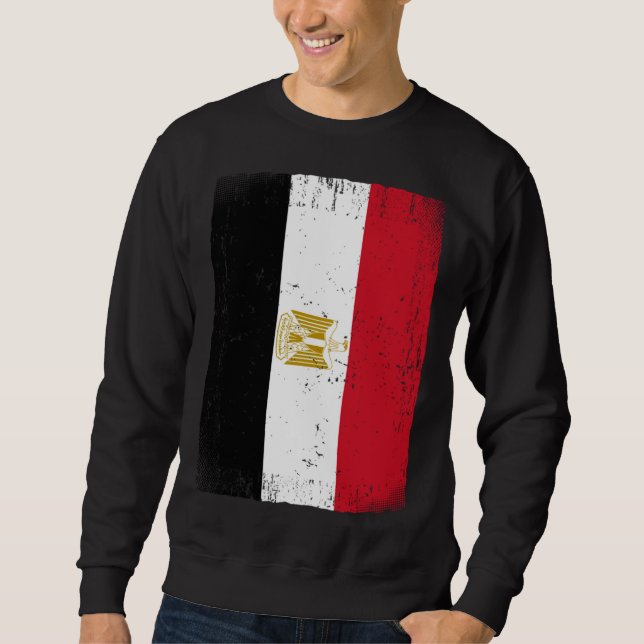Egyptian Flag Egypt Sweatshirt (Vorderseite)