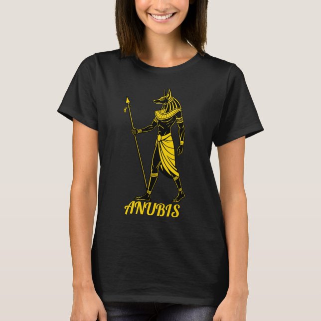 Egyptian God Anubis T-Shirt (Vorderseite)
