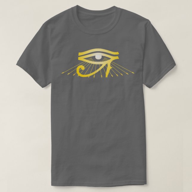 Egyptian Magic Eye of Ra Horus Sun God  T-Shirt (Design vorne)