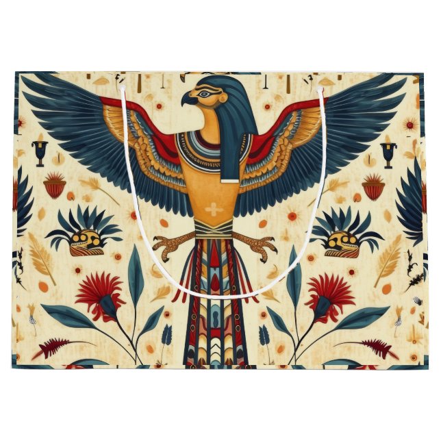 "Egyptian Mystique Decorative Bag" Große Geschenktüte (Vorderseite)