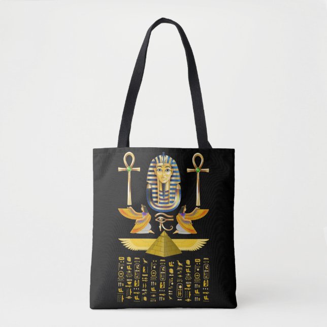Egyptian Pyramids King Tut Pharaoh Tutankhamun Tasche (Vorderseite)