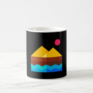 EGYPTIAN PYRAMIDS T-SHIRT KAFFEETASSE