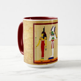Egyptien, Is, Osiris & Horus Mug