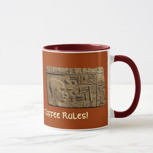 EGYPTISCHE Hilfsgegenstände Tasse (Rechts)