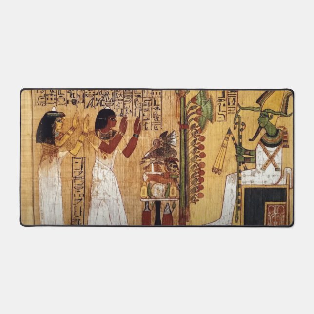 EGYPTISCHE ZEICHNUNGEN SCHREIBTISCHUNTERLAGE (Vorderseite)