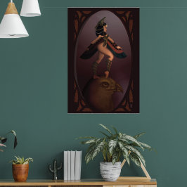 Egytian MAAT - Anime-Stil Poster