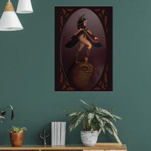 Egytian MAAT - Anime-Stil Poster