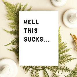 Eh Bien, Cette Carte De Voeux Sympathique Succulen