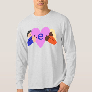 EH Mitgefühl Logo Langschläfer T - Shirt