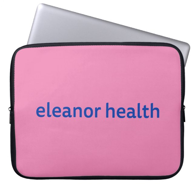EH Notebook-Ärmel pink Laptopschutzhülle (Vorderseite)