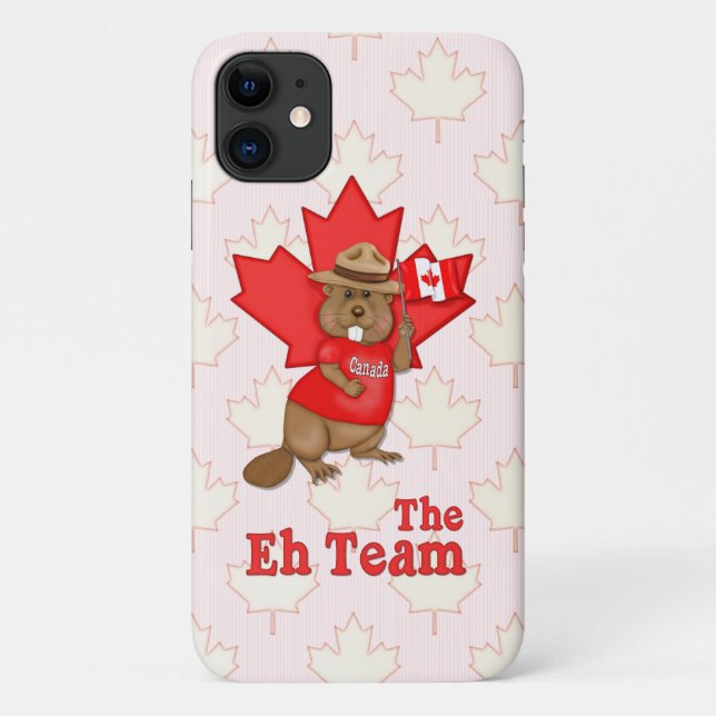 Eh Team Beaver Case-Mate iPhone Hülle (Rückseite)
