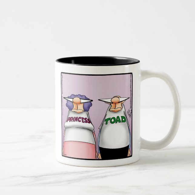 Ehe Spaß Funny Mug Geschenk Zweifarbige Tasse (Rechts)