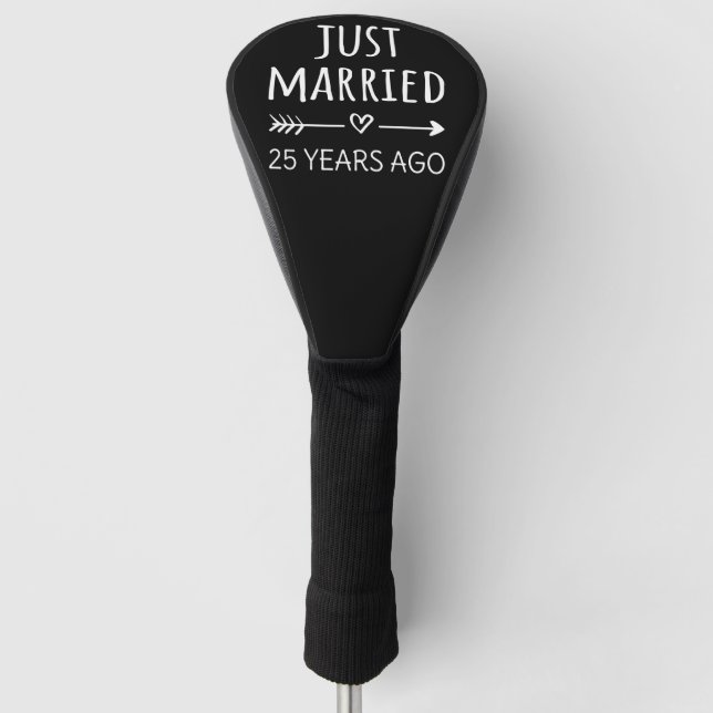 Ehe vor 25 Jahren I Golf Headcover (Vorderseite)