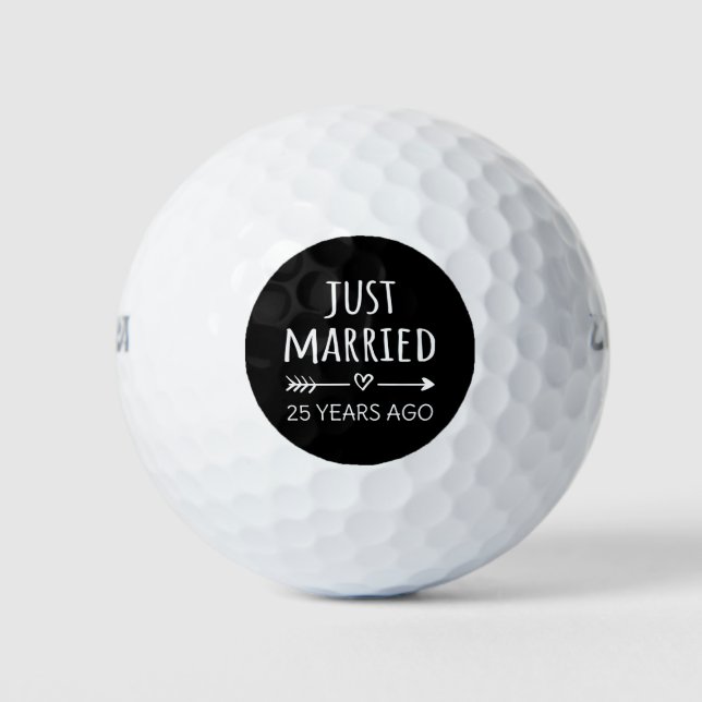 Ehe vor 25 Jahren I Golfball (Vorderseite)