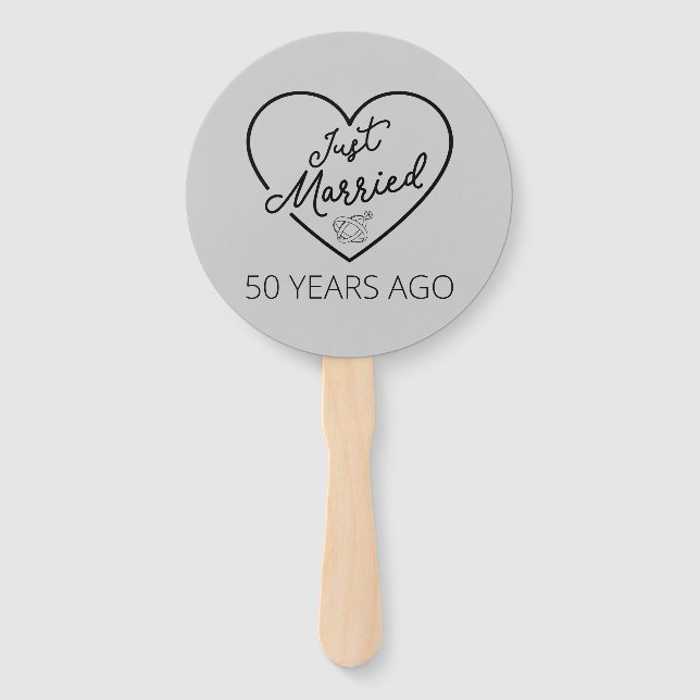 Ehe vor 50 Jahren III Fächer (Vorderseite)