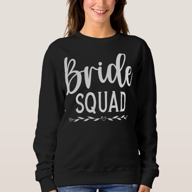 Ehebride Squad Brautparty Wedding Bride P Sweatshirt (Vorderseite)