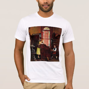 Ehefähigkeitszeugnis durch Norman Rockwell T-Shirt