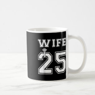 Ehefrau 2025 Ehemann passende Verlobungsfeier Hoch Kaffeetasse